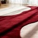 Handtufted Elegant Wool Rug for Home Styling Crimson Rug